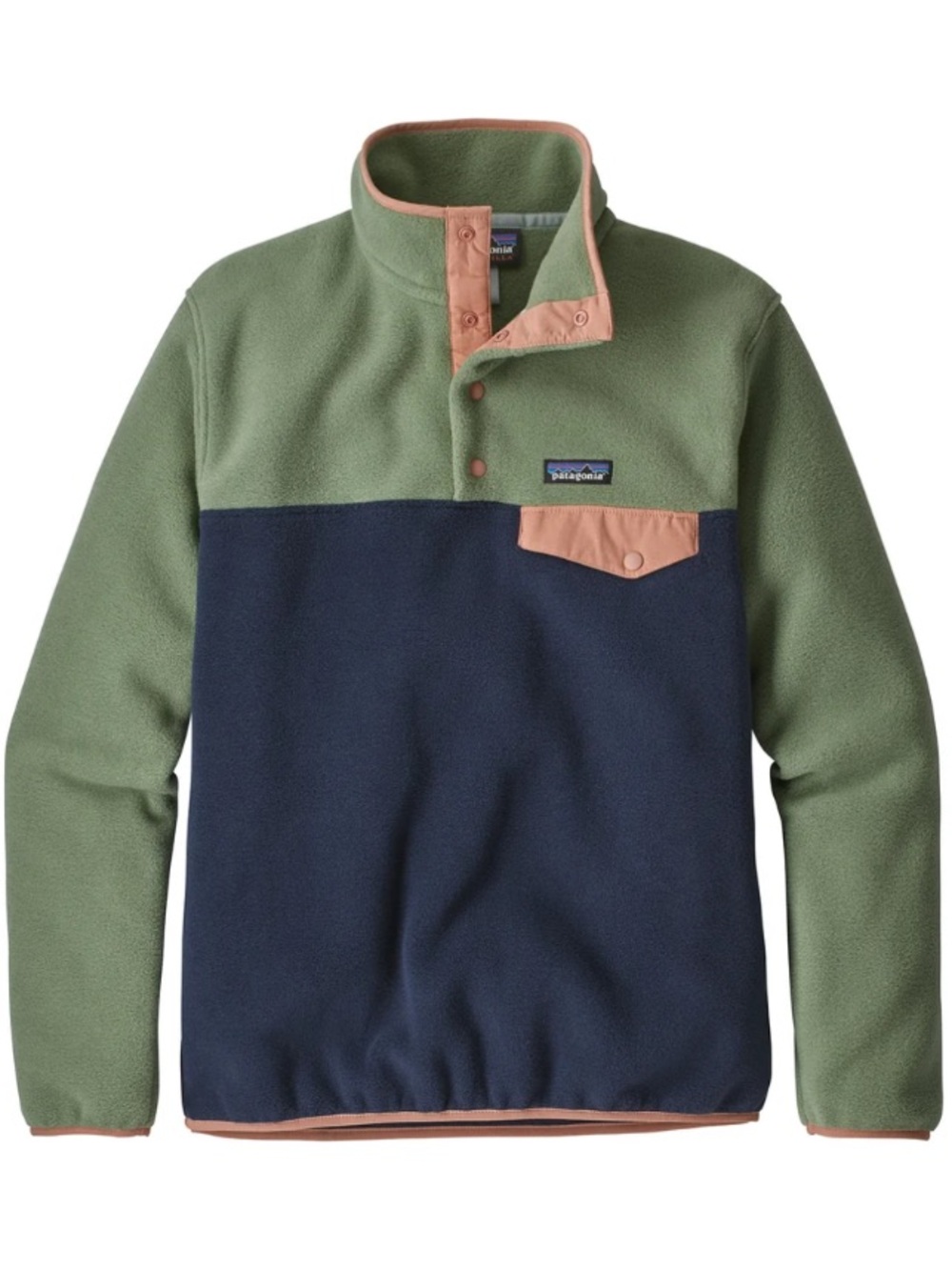 Patagonia Synchilla Two-Tone Snap T Fleece Pullover